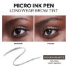 imageLOreal Paris Micro Ink Pen by Brow Stylist Longwear Brow Tint HairLike Effect Up to 48HR Wear Precision Comb Tip Brunette 0033 fl ozDark Brunette