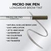 imageLOreal Paris Micro Ink Pen by Brow Stylist Longwear Brow Tint HairLike Effect Up to 48HR Wear Precision Comb Tip Brunette 0033 fl ozDark Brunette