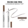 imageLOreal Paris Micro Ink Pen by Brow Stylist Longwear Brow Tint HairLike Effect Up to 48HR Wear Precision Comb Tip Brunette 0033 fl ozLight Brunette