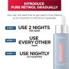 imageLOreal Paris Revitalift 03 Pure Retinol Night Serum Reduce Deep Wrinkles Fragrance Free 1 oz  Moisturizer Sample