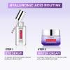imageLOreal Paris Revitalift Hyaluronic Acid  Caffeine Hydrating Eye Serum  Hyaluronic Acid Water Cream with Ceramides 1 kit2 Piece Set