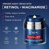imageLOreal Paris Revitalift Pressed Night Cream Retinol  Niacinamide Reduces Wrinkles Fragrance Free 17 oz  Serum Sample