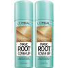 imageLOreal Paris Root Cover Up Temporary Gray Concealer Spray Dark Brown 2 Oz Pack of 2 Packaging May VaryMedium Blonde