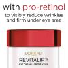 imageLOreal Paris Skincare Revitalift AntiWrinkle and Firming Eye Cream with Pro Retinol Treatment to Reduce Dark Circles Fragrance Free 05 oz