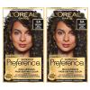 imageLOreal Paris Superior Preference FadeDefying  Shine Permanent Hair Color 6AM Light Amber Brown Pack of 1 Hair Dye5A Medium Ash Brown