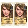imageLOreal Paris Superior Preference FadeDefying  Shine Permanent Hair Color 6AM Light Amber Brown Pack of 1 Hair Dye6 Light Brown