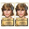 imageLOreal Paris Superior Preference FadeDefying  Shine Permanent Hair Color 6AM Light Amber Brown Pack of 1 Hair Dye65G Lightest Golden Brown