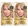 imageLOreal Paris Superior Preference FadeDefying  Shine Permanent Hair Color 6AM Light Amber Brown Pack of 1 Hair Dye75A Medium Ash Blonde