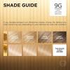 imageLOreal Paris Superior Preference FadeDefying  Shine Permanent Hair Color 6AM Light Amber Brown Pack of 1 Hair Dye9G Light Golden Blonde