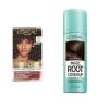 imageLOreal Paris Excellence Creme Permanent Hair Color 4 Dark Brown 100 percent Gray Coverage Hair Dye ampamp LOreal Paris Magic Root Cover Up Gray Concealer Spray Dark Brown 2 oz Pack of 2Dark Brown