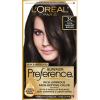 imageLOreal Paris Superior Preference FadeDefying  Shine Permanent Hair Color 6AM Light Amber Brown Pack of 1 Hair Dye3C Cool Darkest Brown