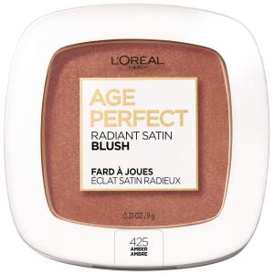 imageLOral Paris Age Perfect Radiant Satin Blush with Camellia Oil RosewoodAmber