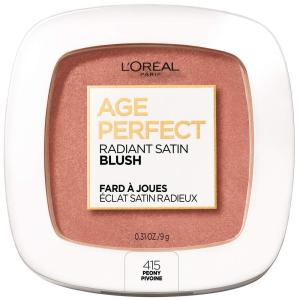 imageLOral Paris Age Perfect Radiant Satin Blush with Camellia Oil RosewoodPeony