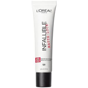 imageLOral Paris Makeup Infallible Pro MatteLock Longwear Mattifying Face Primer 1 ounceWhite