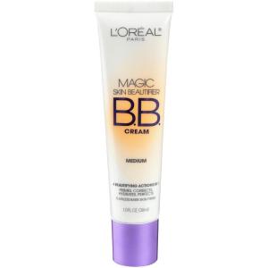 imageLOral Paris Makeup Magic Skin Beautifier BB Cream Tinted Moisturizer AntiRedness 1 fl oz 1 CountMedium