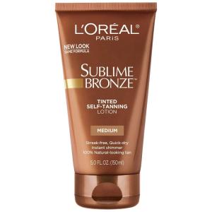 imageLOral Paris Sublime Bronze Luminous Bronzer SelfTanning Lotion 67 ozMedium Natural Tan