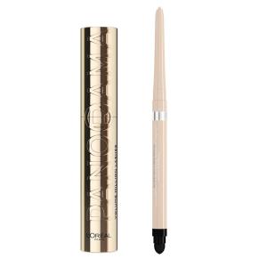 imageLOral Paris Voluminous Panorama Mascara and Infallible Grip Mechanical Gel Eyeliner Pencil Bundle Blackest Black Mascara and Bright Nude Eyeliner Pack of 1