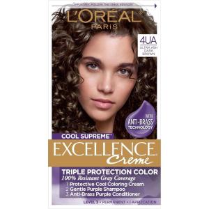 imageLOreal Paris Age Perfect Permanent Hair Color 7G Dark Natural Golden Blonde 1 kit411 Ultra Ash Dark Brown
