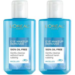 imageLOreal Paris Clean Artiste Oil Free Eye Makeup Remover 2 Count