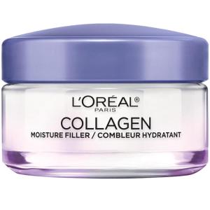 imageLOreal Paris Collagen Moisture Filler Face Cream AntiAging Face Moisturizer NonGreasy Fragrance Free Skin Care Formula For Up to 48HR Hydration 34 OzFragranced