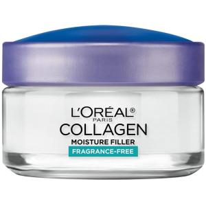 imageLOreal Paris Collagen Moisture Filler Face Cream AntiAging Face Moisturizer NonGreasy Fragrance Free Skin Care Formula For Up to 48HR Hydration 34 OzUnscented