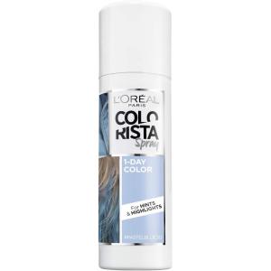 imageLOreal Paris Colorista 1Day Washable Temporary Hair Color Spray Silver 2 OuncePastel Blue