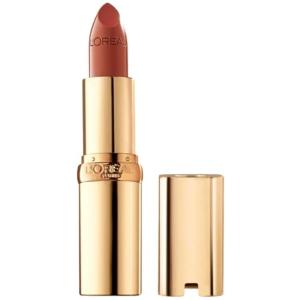 imageLOreal Paris Colour Riche Original Creamy Hydrating Satin Lipstick with Argan Oil and Vitamin E Blushing Berry  1 CountBrazil Nut