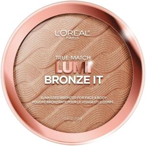 imageLOreal Paris Cosmetics True Match Lumi Bronze It Bronzer For Face And Body Medium 041 Fluid Ounce