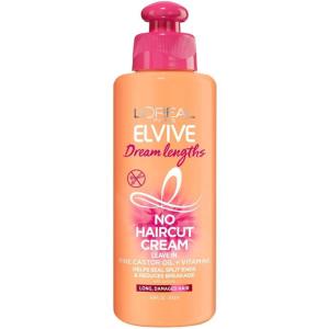 imageLOreal Paris Elvive Dream Lengths No Haircut Cream Leave In Conditioner 68 fl oz