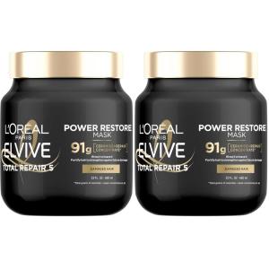 imageLOreal Paris Elvive TR5 Power Restore Multi Use Treatment Packaging May Vary23 Fl Oz Pack of 2