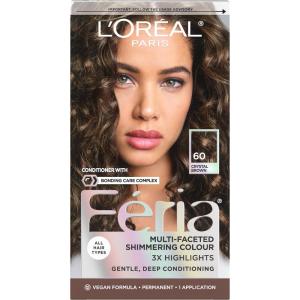 imageLOreal Paris Feria Hyper Platinum Advanced Lightening System Hair Bleach Lifts Up To 8 Levels Includes Anti Brass Purple Conditioner 1 Hair Dye Kit60 Light Brown