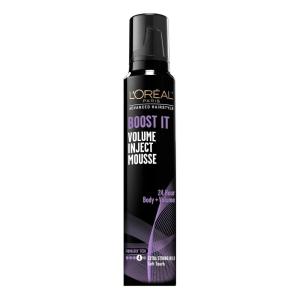 imageLOreal Paris Hair Care Advanced Hairstyle Boost It Volume Inject Mousse 83 OunceCreamy  Sweet  Tropical