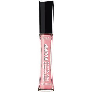 imageLOreal Paris Infallible Pro Gloss Plump Lip Gloss with Hyaluronic Acid Long Lasting Plumping Shine Lips Look Instantly Fuller and More Plump Mauve Glow  021 fl ozFlush