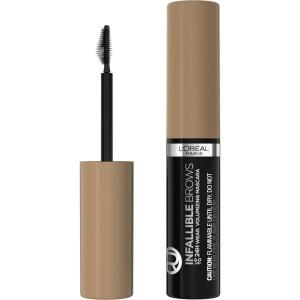 imageLOreal Paris Infallible Volumizing 24H Wear Brow Mascara Long Lasting Eyebrow Makeup for 2X Fuller Eyebrows 80 Light Blonde 013 Fl OzBlonde