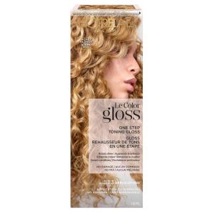 imageLOreal Paris Le Color Gloss One Step InShower Toning Hair Gloss Neutralizes Brass Conditions ampamp Boosts Shine Smoky Bronde 4 OunceHoney Blonde