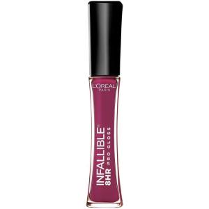 imageLOreal Paris Makeup Infallible 8 Hour Hydrating Lip Gloss Sangria 021 Fl OzUndeniable Mauve