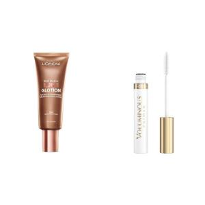imageLOreal Paris Makeup True Match Lumi Glotion Natural Glow Enhancer Illuminator Highlighter Bronzing Drops For a SunKissed Glow 901 Fair904 Deep White