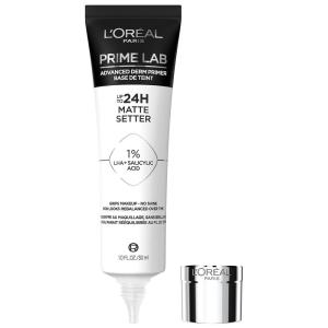 imageLOreal Paris Prime Lab Up to 24H Matte Setter Face Primer Infused with Salicylic Acid to Grip and Extend Makeup with a No Shine Finish 101 Fl Oz