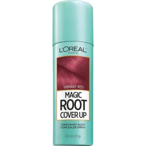 imageLOreal Paris Root Cover Up Temporary Gray Concealer Spray Dark Brown 2 Oz Pack of 2 Packaging May VaryVibrant Red