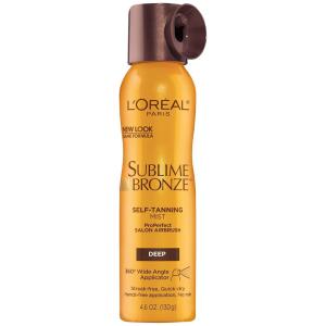 imageLOreal Paris Sublime Bronze Self Tanning Mist Deep to Natural Spray Tan 46 ozDeep Natural Tan
