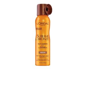 imageLOreal Paris Sublime Bronze Self Tanning Mist Deep to Natural Spray Tan 46 ozMedium Natural Tan