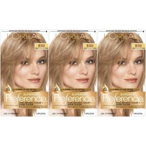imageLOreal Paris Superior Preference Luminous FadeDefying Permanent Hair Color Hair Dye For Up to 9 Weeks of Radiance Golden Reddish Blonde 9GR 1 Hair Dye Kit8 Medium