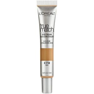 imageLOreal Paris True Match Eye Cream in a Concealer 05 hyaluronic acid Fair N12 04 fl ozDark C78