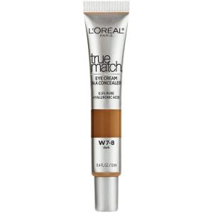 imageLOreal Paris True Match Eye Cream in a Concealer 05 hyaluronic acid Fair N12 04 fl ozDark W78