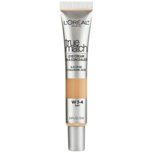 imageLOreal Paris True Match Eye Cream in a Concealer 05 hyaluronic acid Fair N12 04 fl ozLight W34