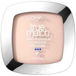 imageLOreal Paris True Match Super Blendable Oil Free Foundation Powder C8 Medium Deep 033 oz Packaging May VaryC1 Light