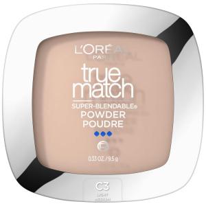 imageLOreal Paris True Match Super Blendable Oil Free Foundation Powder C8 Medium Deep 033 oz Packaging May VaryC3 Light Medium