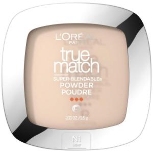 imageLOreal Paris True Match Super Blendable Oil Free Foundation Powder C8 Medium Deep 033 oz Packaging May VaryN1 Light