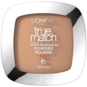 imageLOreal Paris True Match Super Blendable Oil Free Foundation Powder C8 Medium Deep 033 oz Packaging May VaryN6 Medium