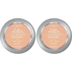 imageLOreal Paris True Match Super Blendable Oil Free Foundation Powder C8 Medium Deep 033 oz Packaging May VarySand Beige